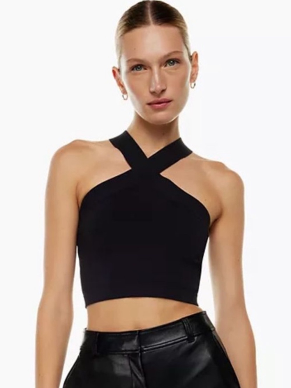 Aritzia - Babaton sculpt halter tank